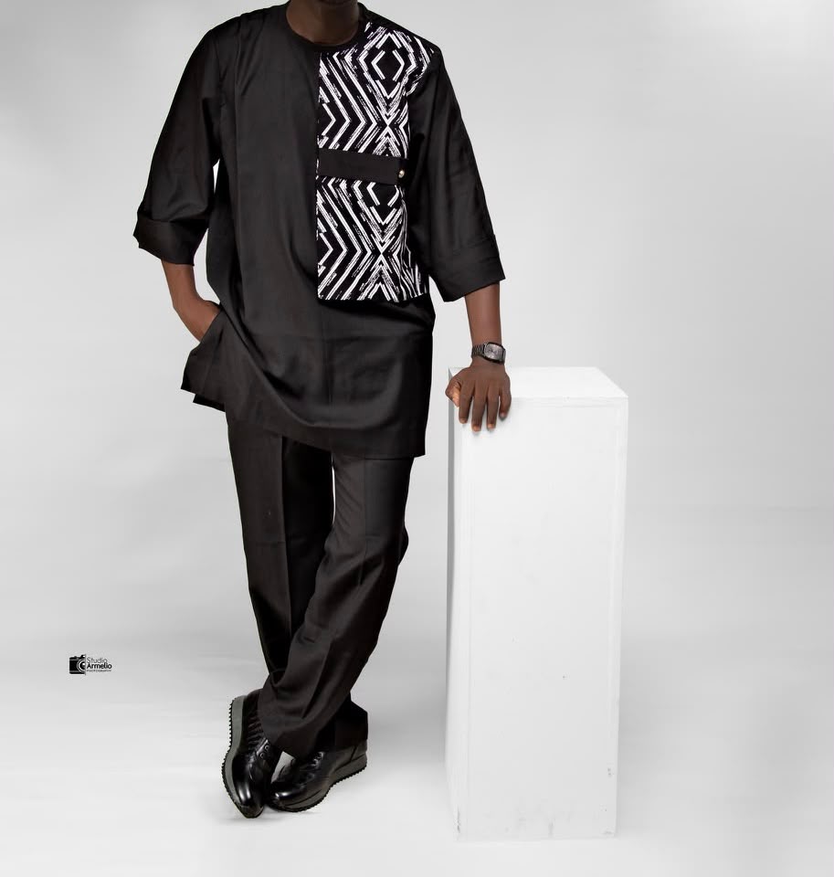 MADEA_Ensemble tunique ample et un pantalon fluide